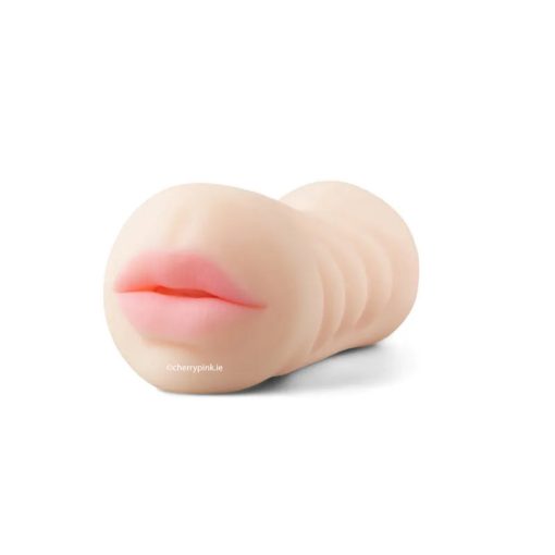 Double Hole Life-Like Male Masturbation Toy Mouth End