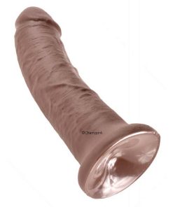 King Cock 8 Inch Suction Cup Dildo Showing the Suction Base.