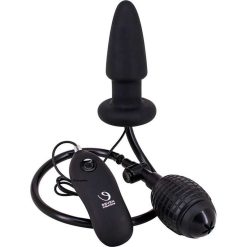 Fanny Hills Black Butt Plug With Its Remote Controller