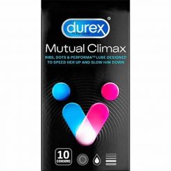 A ten pack of Durex Mutual Climax Together Condoms
