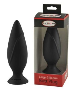 Malestation Silicone Plug Large and its outer box.