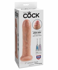 King Cock 7 Inch Uncut Cock Outer Box.