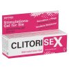 Clitorisex clitoral stimulating Cream in its display box