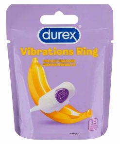 Durex Orgasm Intense Vibrations Cock Ring Outer Packet.