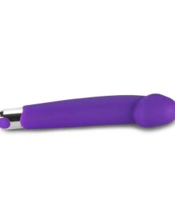 Rechargeable IJOY Silicone Dildo Side View