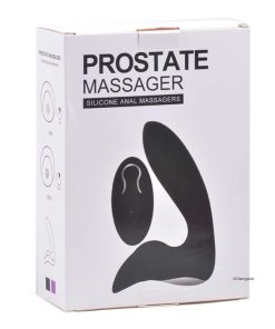 Remote Control Rechargeable Silicone Prostate Massager Display Box