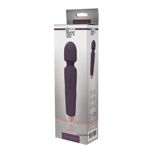 Royal Fantasies Nomia Rechargeable Wand Outer Box