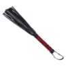 The Whip Me Baby Flogger with a Red Handle