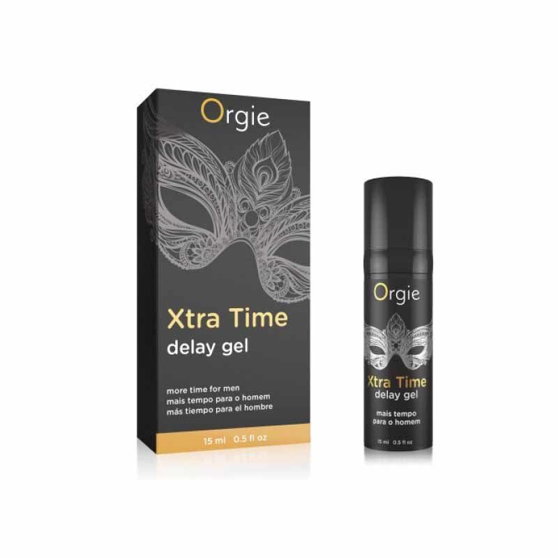 Orgie Xtra Time Delay Gel Black Display Box