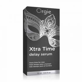 Orgie Xtra Time Delay Serum Black Display Box