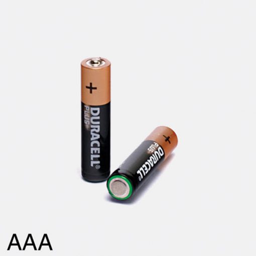 Duracell AAA Batteries Two Single AAA Batteries