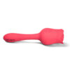 Clitoral Rose Sucking Massager with Classic Vibrator.