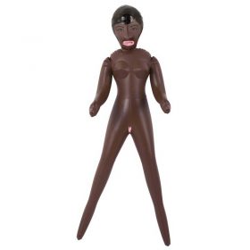 The chocolate coloured blow up sex doll