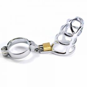 Metal cock cage with ball ring