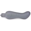 Black bullet vibrator with curved tip