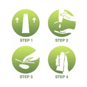 Four steps on using the Durex gel