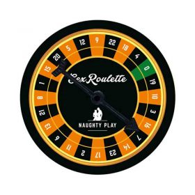 The roulette wheel from the game