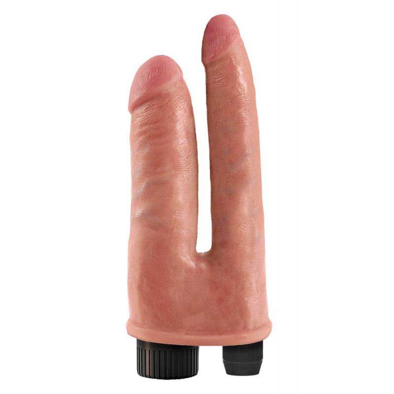 Side view of the king cock double penetrator