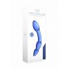 The display box from blue glass unisex dildo