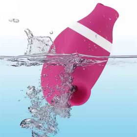 The clitoral sex toy under water