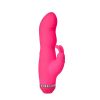 Pink waterproof clitoral vibrator