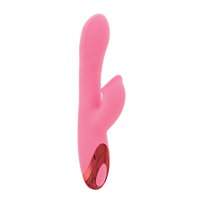 The pink clitoris licking g-spot heating vibrator