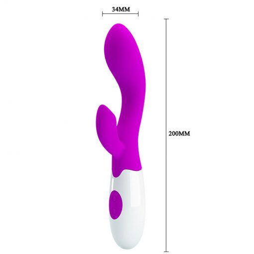 Pretty Love Brighty Rabbit Vibrator and sizes