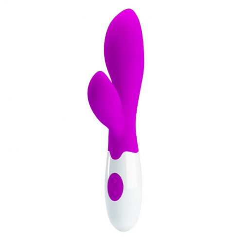 The pretty love rabbit clitoral vibrator has a g-spot stimulator