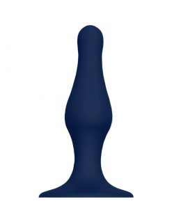 The large Cheeky Love Silicone Plug Medium Blue