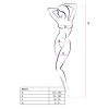The Passion Crotchless Tight Net Design Bodystocking Size Chart