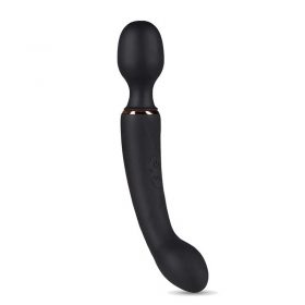 The black curved Lush Gia Wand and G-spot vibrator