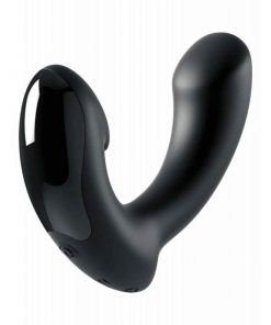 close up look at the base of the Sir Richard's Control Silicone P-Spot Massager