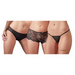 Cottelli Collection Panty 3 Pack Set Front View
