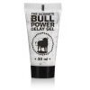The white tube of Bull Power Delay Gel with the picture of a bull on the front