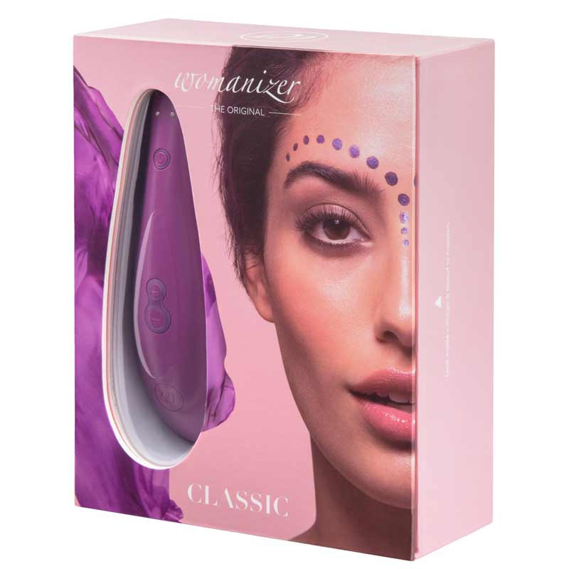 The Womanizer Classic – with the patented Pleasure Air Technology and a new ergonomic design!