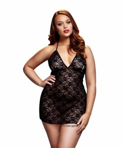 Baci Lace Babydoll on a model