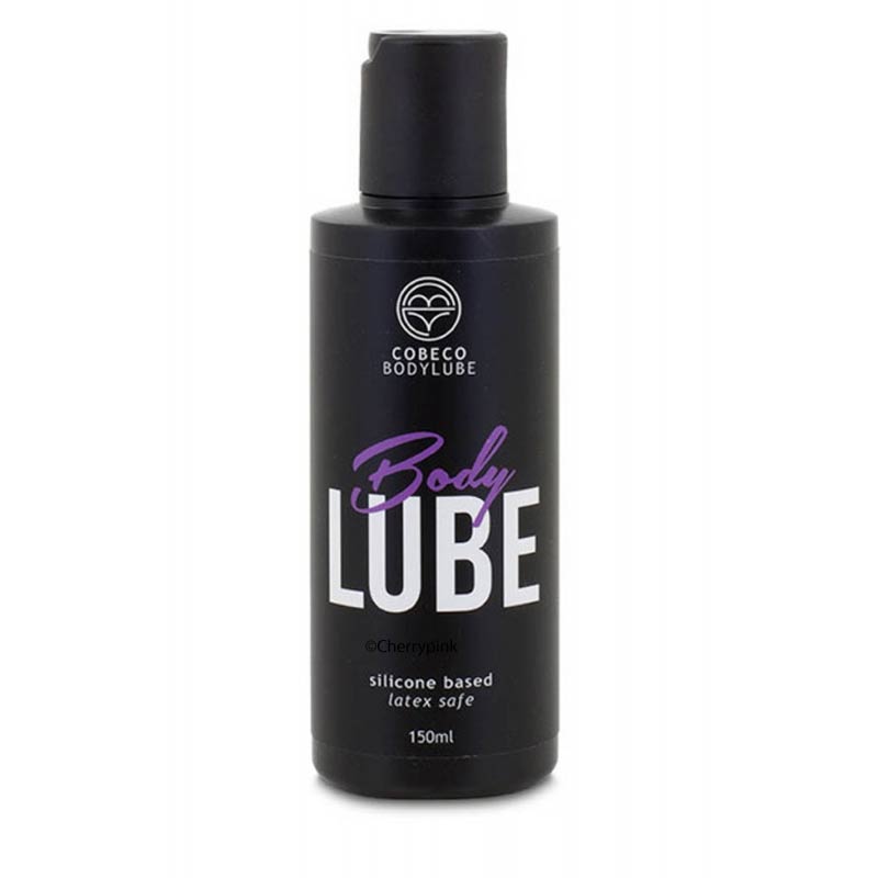 Cobeco BodyLube Silicone Based Lube Black Bottle