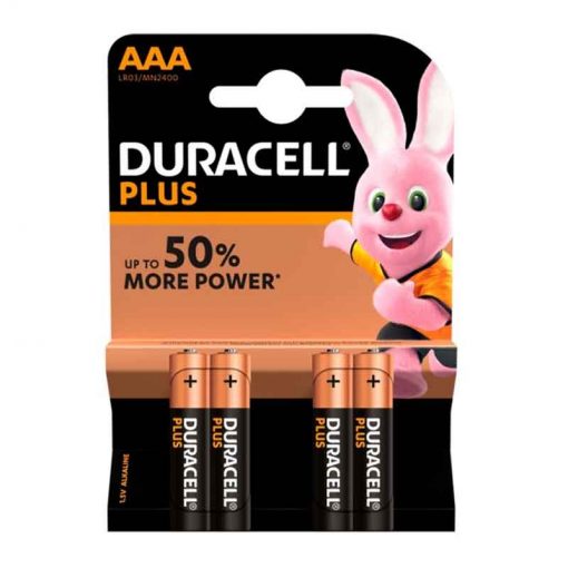 Duracell AAA Batteries Packet Four Packet