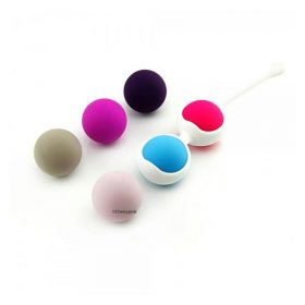Six different coloured kegel balls