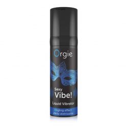 Orgie Sexy Vibe Liquid Vibrator Bottle with a tingling effect