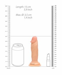 Realrock Realistic Cock With all its Measurements