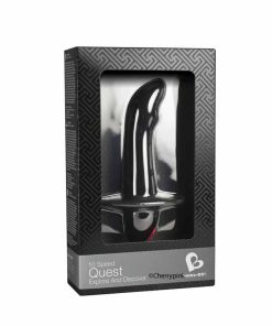 Quest Prostate Bullet Massager Black Display Box