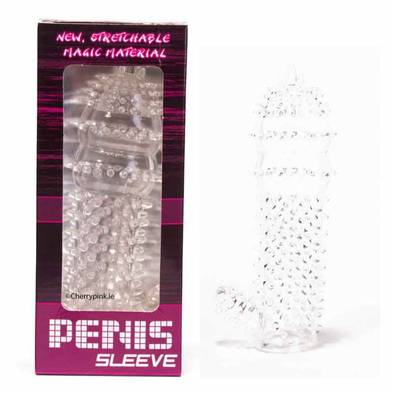 Crystal Penis Sleeve and Outer Box.