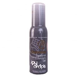 Joydrop Chocolate Personal Lubricant Gel Standing on a white Backgrouns