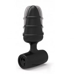 Small Black Vibrating Butt Plug
