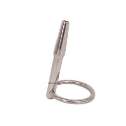 Metal Penis Plug With Ring For Safty