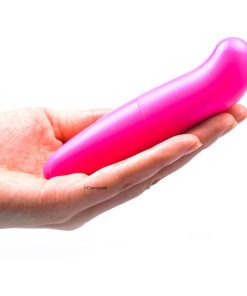 Pink Mini G-spot Vibrator in Someones open Hand