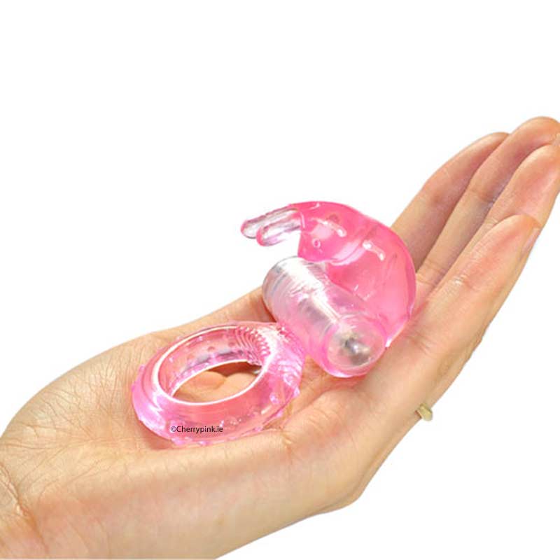A Women Holding The Rabbit Vibrating Cock Ring