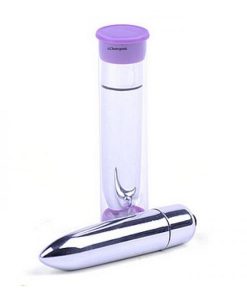 Silver Bullet Vibrator in a Plastic Tube