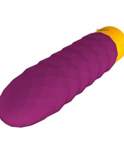 Romp Beat Rechargeable Bullet Vibrator Lying Down.